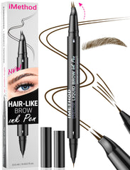 iMethod lapiz cejas curvado-trazo-hilo: trazos finos para cejas naturales