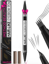 iMethod lapiz cejas microblading con 4 puntas para trazos realistas.