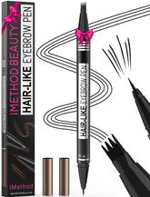 iMethod Microblading Eyebrow Pen con 4-fork-tip para trazos precisos y naturales