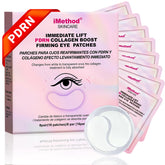 iMethod PDRN Eye Patches pack close-up, may reduce puffiness.