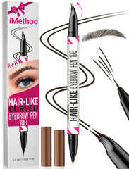iMethod pluma cejas curva: trazo preciso para un aspecto natural.