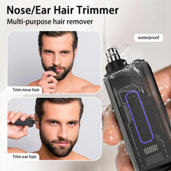 IMPORX nose hair trimmer with 7500 RPM blades for precise, comfortable trims