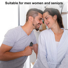 IMPORX nose hair trimmer anti-pinch system for gentle trimming with minimal pulling