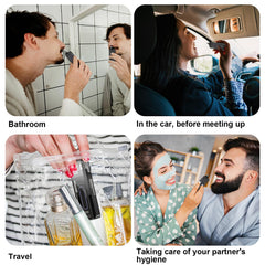 IMPORX nose hair trimmer USB-C charging for flexible power on the go