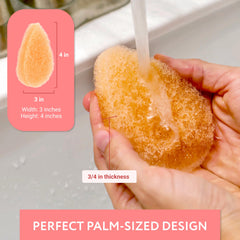 IMPRESA Pad with cleanser usage demonstrates effective makeup, dirt, and oil removal