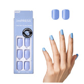 imPRESS Baby Why So Blue press-on nails for quick polish-free mani