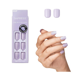 imPRESS Manicura adhesiva en color kit con 30 uñas listas para usar