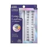 imPRESS Falsies Demi Wispy pack front with compact lash clusters for easy wear