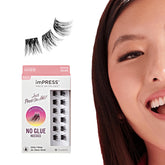 imPRESS Falsies press-on lashes 10–12mm for fast glam