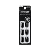 imPRESS uñas press negro: look elegante y práctico para cualquier ocasión.
