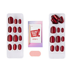 Kit ColorFX de imPRESS completo con lima, prep pad e instrucciones para casa.