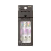 Uñas imPRESS Sweet Life con efecto aurora para un look deslumbrante y moderno.