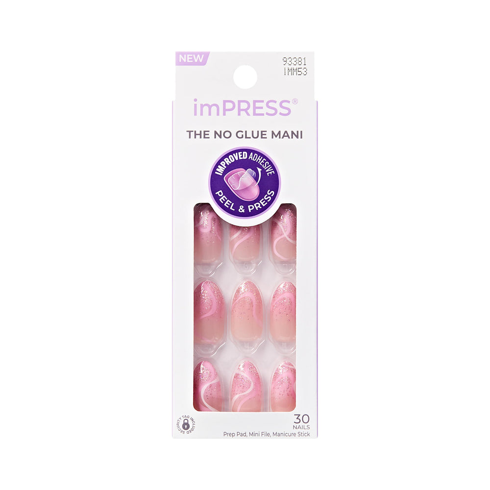 imPRESS Wild Venus: uñas rosas en almendra para un look elegante y natural