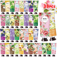 INALIER 38-pack crema de manos: conjunto regalo ideal para ocasiones y regalos corporativos