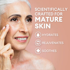 Inblair Rejuvenate Serum being applied for enhanced hydration and smoother texture