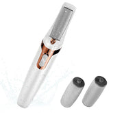 Incamity electric foot callus remover front view for portable foot care