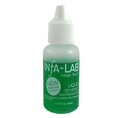 Infalab Magic Touch Liquid Styptic bottle protects the cuticle during nail care