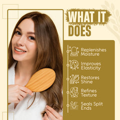 INFINA ESSENTIALS Batana Oil shampoo bottle emphasizing natural strength