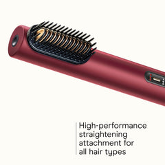 InfinitiPRO detangle pick attachment for gentle detangling with less pulling.