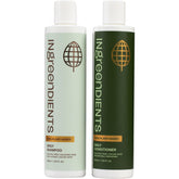 Ingreendients non-toxic shampoo bottle showing a gentle cleanse for sensitive scalps.