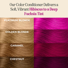 INH swatch sample reveals fuchsia shade and wash-out potential for flexible looks