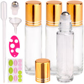 inice 10ml roller bottle with thick glass for precise oil application.