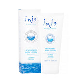 Inis Energy of the Sea lotion bottle delivers refreshing hydration.