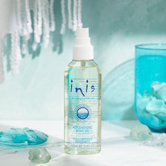 Inis the Energy of the Sea spray dispense demonstrates quick absorption for busy mornings.