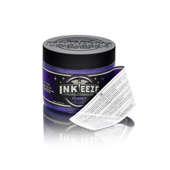 INK-EEZE Purple Tattoo Ointment aftercare use aids comfort while healing in the first days.