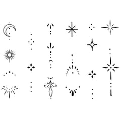 INKARTLINK tattoos apply in 30 seconds for quick, mess-free styling moments.