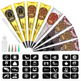 InkForge tattoo cones kit in eight colors for vibrant designs.
