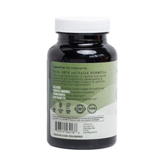 Inner Glow capsules closeup highlighting collagen and biotin for beauty.