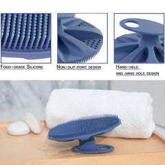 INNERNEED hand-clip handle close-up showing non-slip grip for shower use.