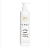 INNERSENSE Curl Memory Gel bottle demonstrates flexible hold for lasting curls
