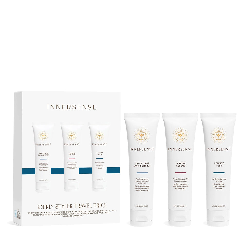 INNERSENSE I Create Hold gel bottle defines curls with a lightweight hold.