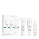 INNERSENSE Hydrating Travel Hair Trio packaging varies for on-the-go moisture