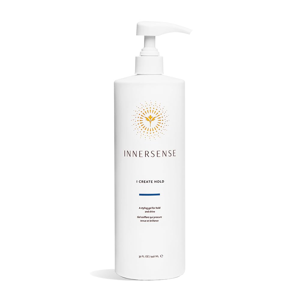 INNERSENSE I Create Hold Gel bottle with pump for easy, controlled application and firm hold.