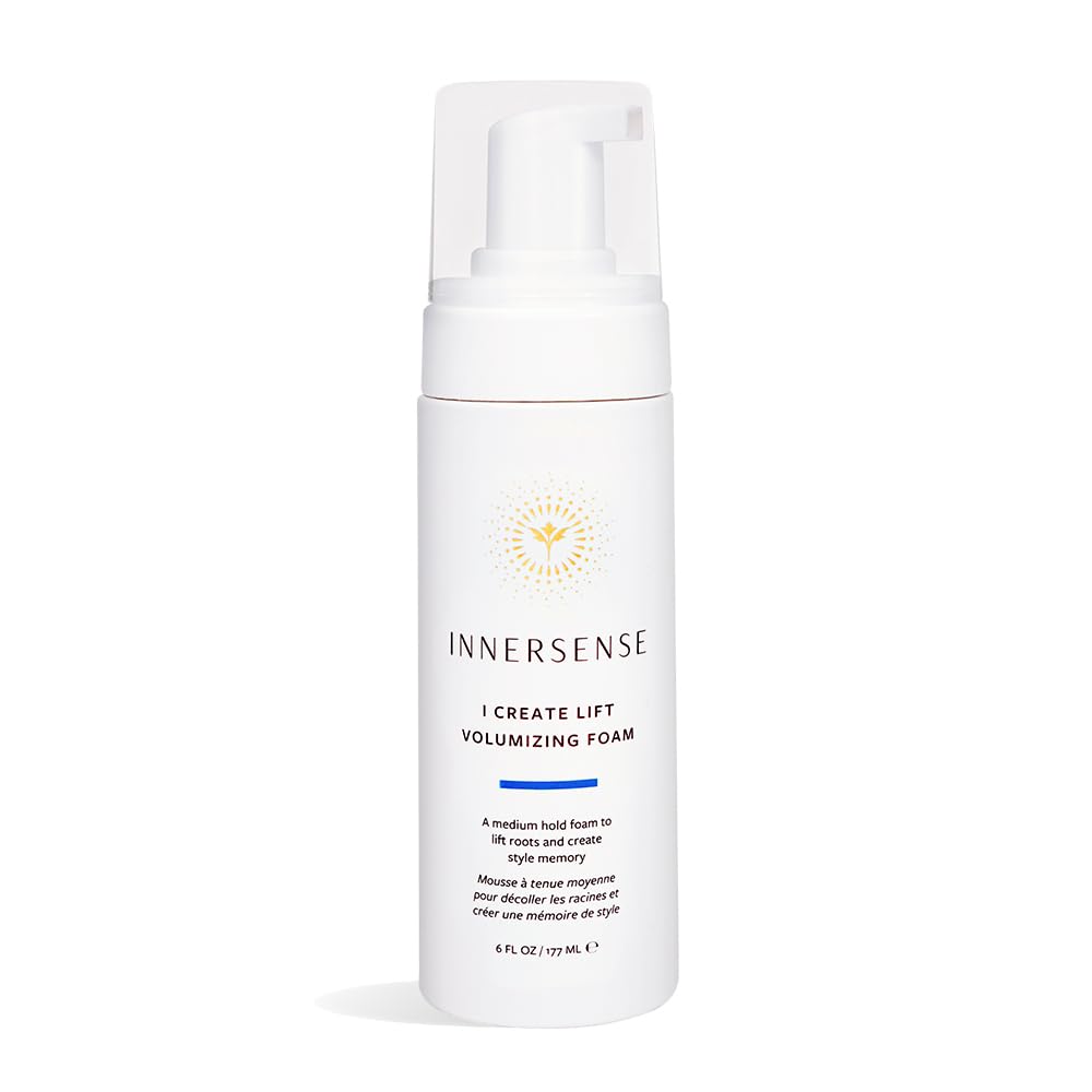 INNERSENSE I Create Lift Foam bottle front showcases clean packaging and lift-focused styling