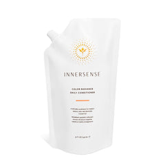 INNERSENSE Color Radiance daily conditioner bottle front promotes color preservation and shine