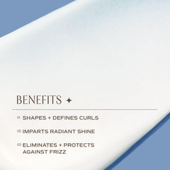 INNERSENSE application shot shows smooth, defined curls on damp hair