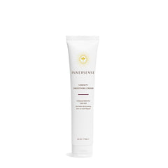 INNERSENSE Natural Serenity Smoothing Hair Cream bottle pour for hydration and frizz control