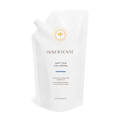 INNERSENSE Quiet Calm Curl Control refill pouch shown for long-lasting curl hydration