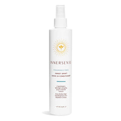INNERSENSE Sweet Spirit fragrance-free bottle showing a clean detangler for hydration.