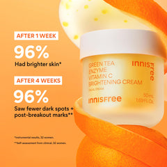 innisfree crema iluminadora vitamina C textura gel de rápida absorción