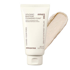 Espuma limpiadora de innisfree con volcanes purifica poros y controla grasa.