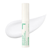 Innisfree Green Tea Caffeine Depuffing Eye Serum bottle close-up showing cooling roller.