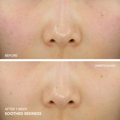 Innisfree Green Tea Ceramide Cream swirl on hand showing breathable, fast-absorbing texture.