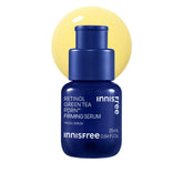 Innisfree Green Tea Retinol PDRN Serum bottle for daily firming at home.