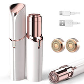 Innobeaut facial hair remover for upper lip showing precise, gentle trimming.