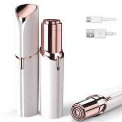 innobeaut facial hair remover for women front view, portable for on-the-go touch-ups.